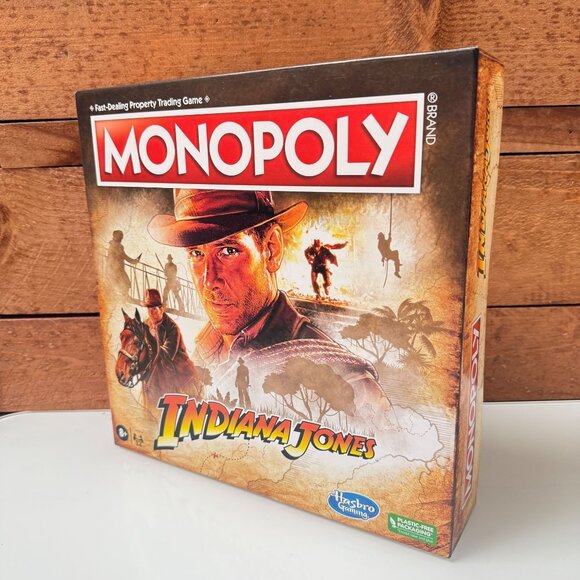 Hasbro Gaming Monopoly Indiana Jones Game Inspired by The Indiana Jones Movies - Picture 3 of 5